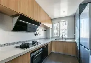 prefab quartz countertops in kitchen